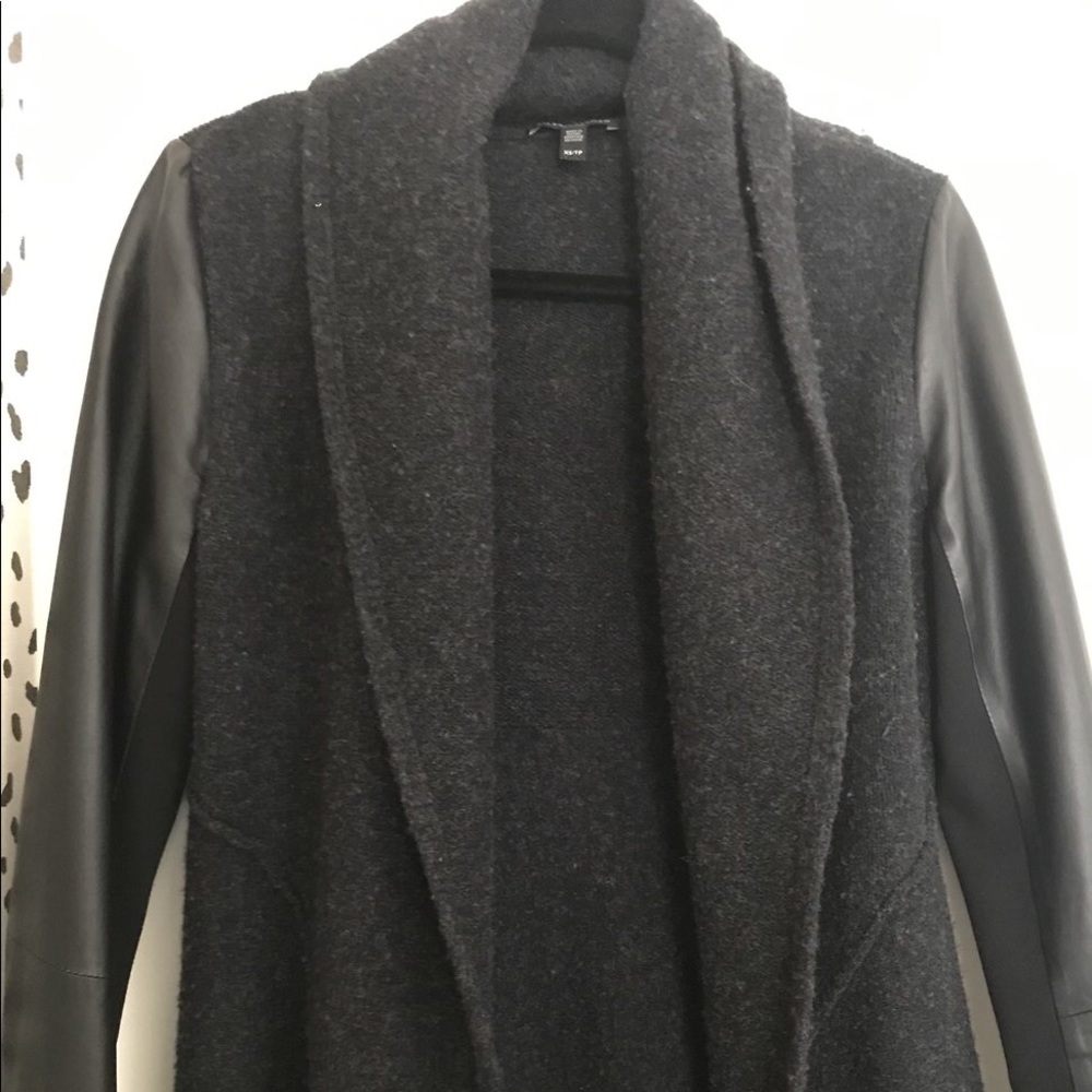 Eileen Fisher mixed media jacket XS Fits 6